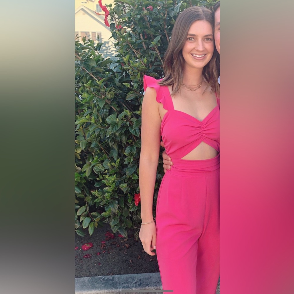 Lovers and Friends Pink Jumpsuit